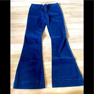 Flared Velvet Heart jeans, size 30.